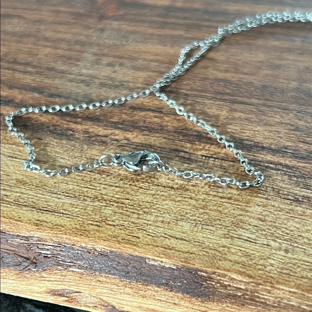 Red Tomato Pendant Necklace